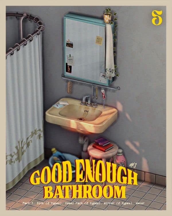 a dirty, cluttered bathroom