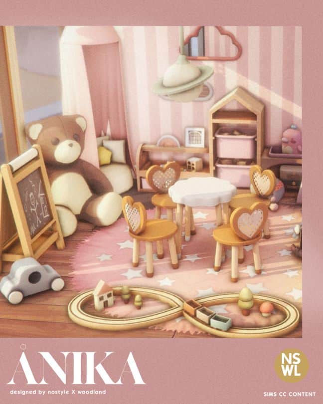 a colorful children's playroom