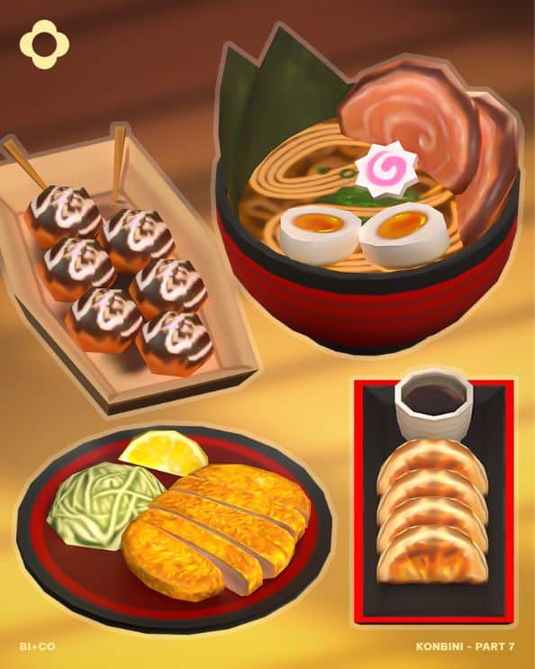 a table filled with different Japanese foods