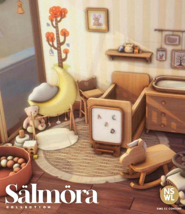 a cozy nursery setup