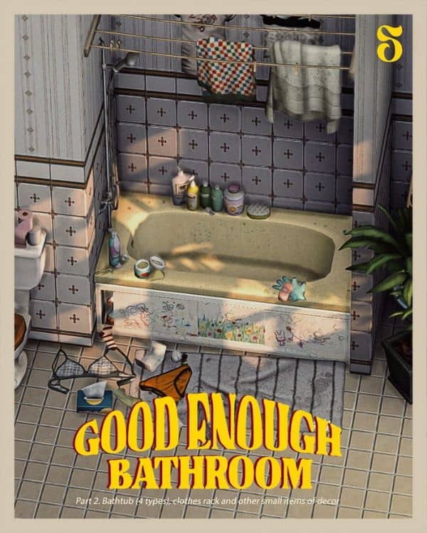 a dirty and messy bathroom
