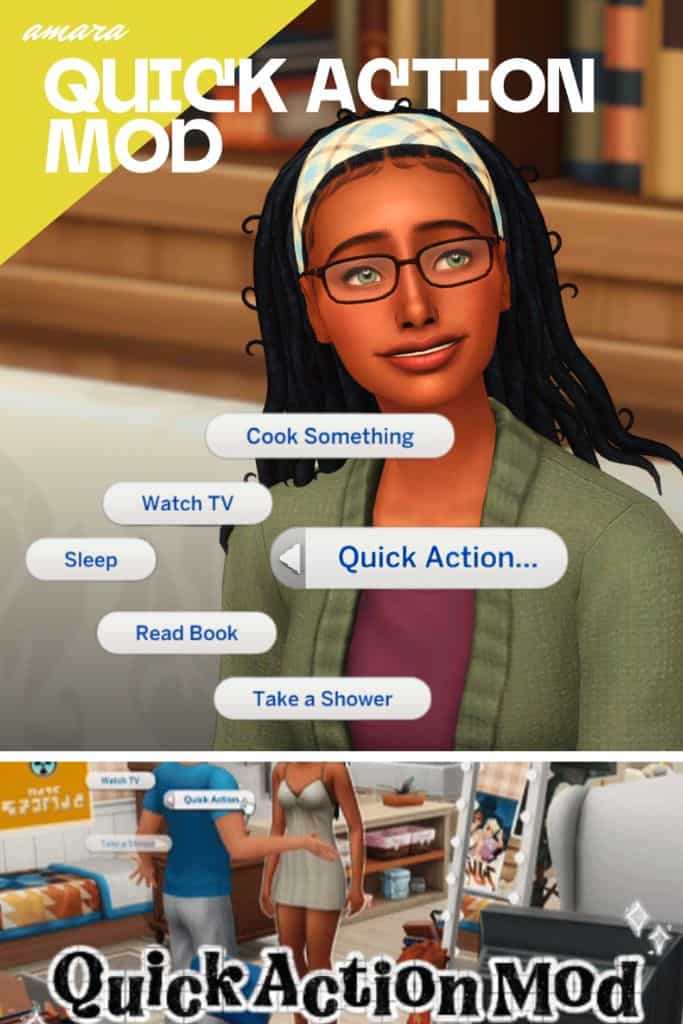 a quick action mod in play