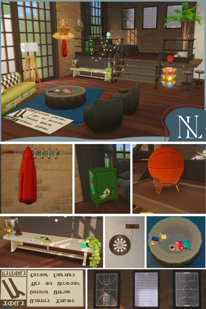 a teenagers hangout space