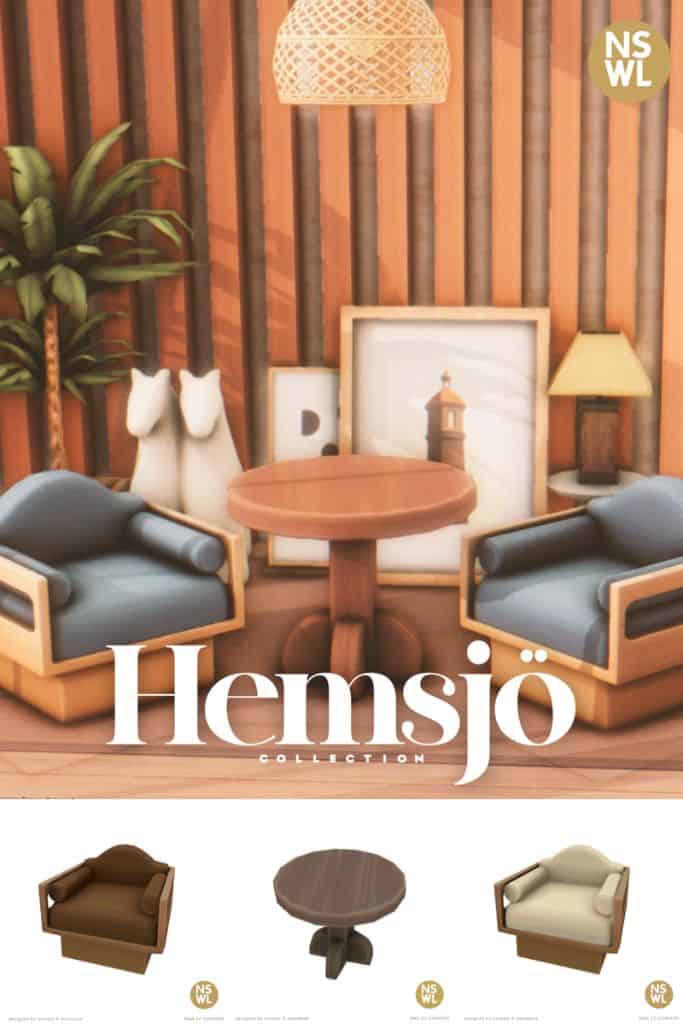 a cozy living armchair and coffee table