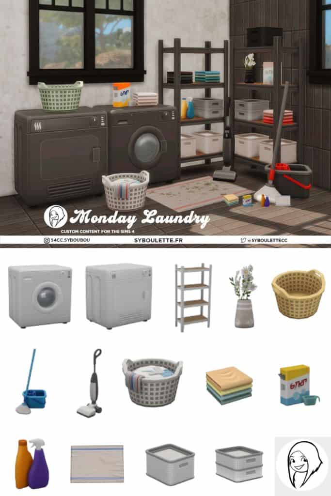 a laundry room with all the essentials